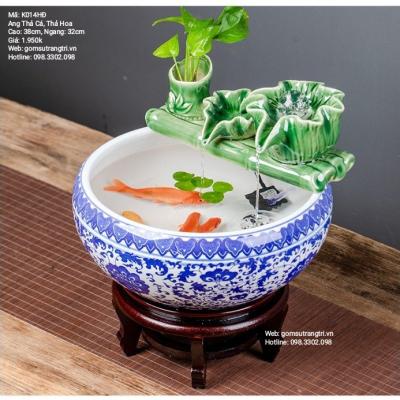 ANG THẢ CÁ, THẢ HOA, TRỒNG SEN CẢNH - SẢN PHẨM TRANG TRÍ NHÀ CỬA CAO CẤP